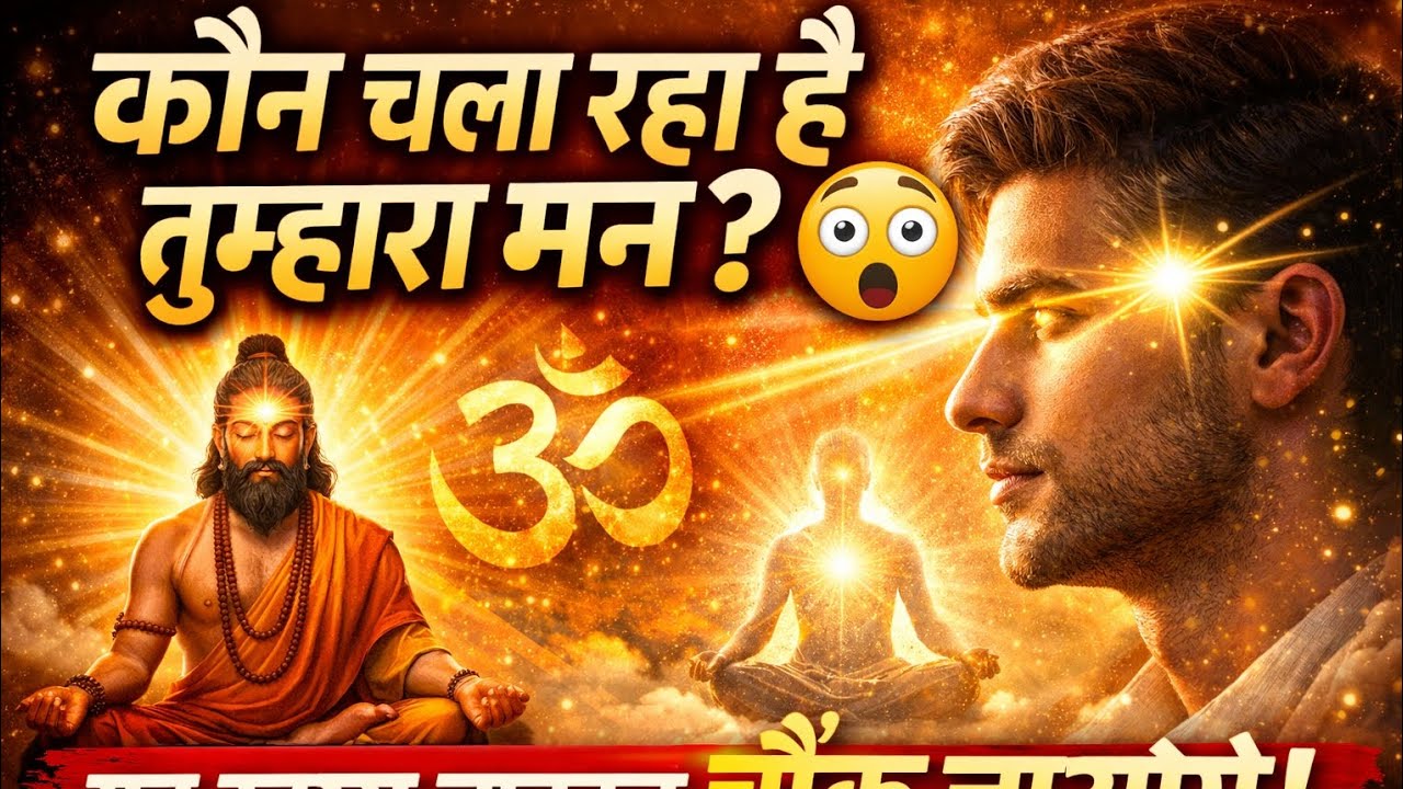 मन के पीछे कौन है? 😳 | आत्मा का सबसे बड़ा रहस्य | सुनते ही बदल जाएगा जीवन”
