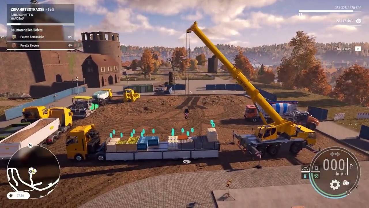 🚧Bau Simulator 2022 Wir müssen die Burg retten Teil 2 Wir bauen das Café 🚧