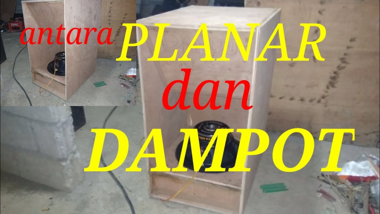 cara buat box Damput 12 inch... hasilnya bikin bimbang...