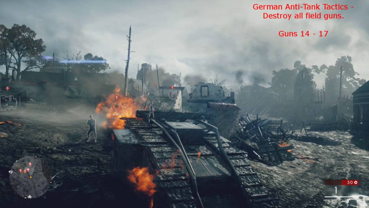Battlefield 1 (BF1) - All Challenges (Codex entries) Over The Top