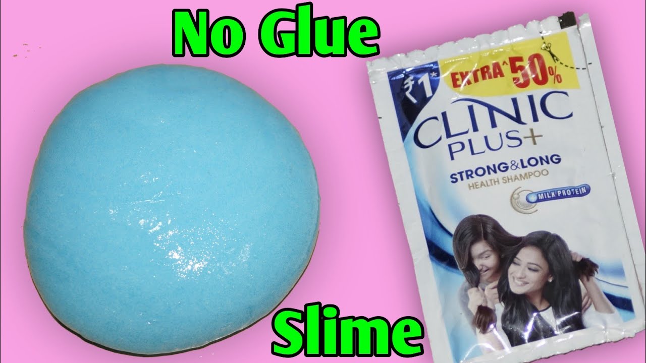 How To Make Slime Without Glue Or Borax l How To make Slime With Clinic Plus Shampoo
