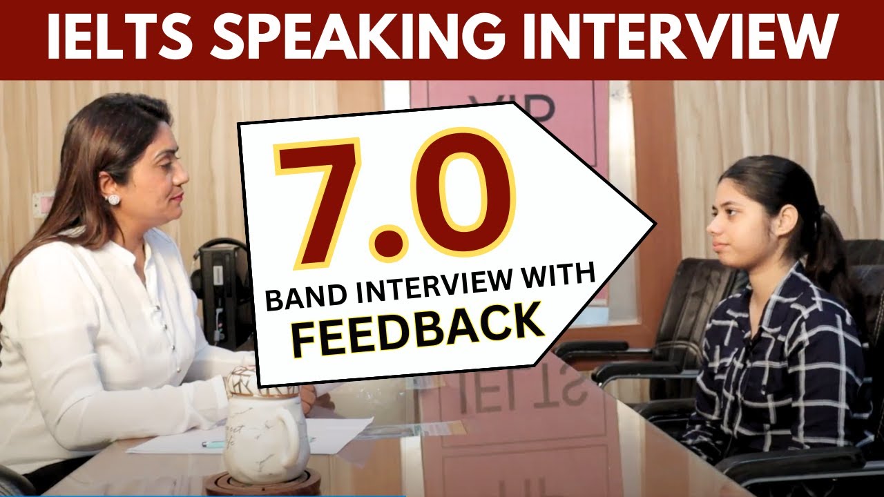 IELTS Speaking Interview - Band 7 with Feedback | Full IELTS Speaking Test 2023 | Sapna Dhamija