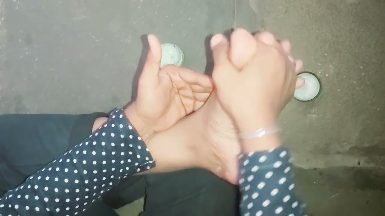 SELF FOOT MASSAGE | Relaxation and pain Relief 😌 @MYWORLD2019