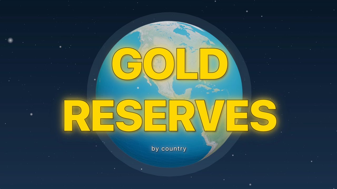 Which Country Has The Most GOLD? 💰 (8,133 Tonnes = $700 BILLION!)