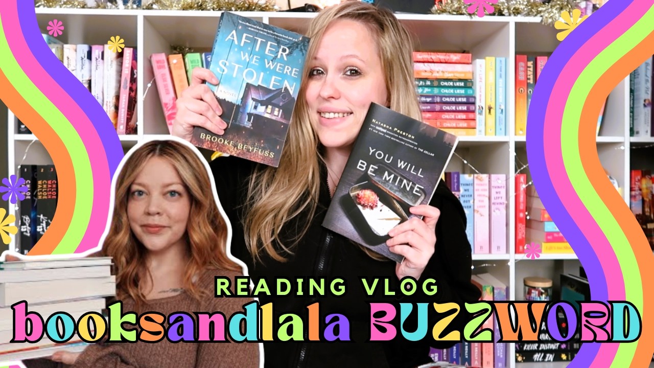 ✨BOOKSANDLALA✨ Челлендж «Книжные слова и обложки» | Видеоблог о чтении, январь 2025