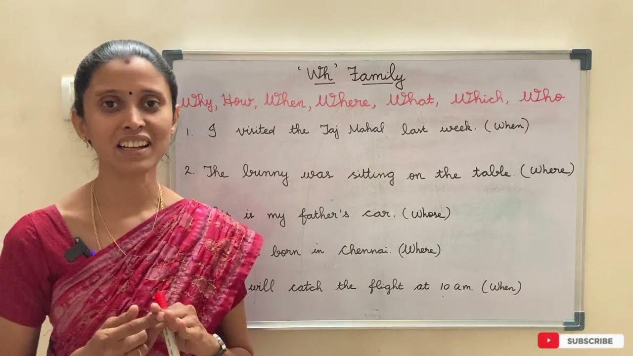 How to frame questions in English  | Vi's learning path | In Tamil