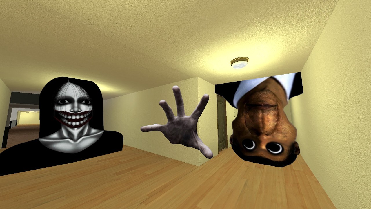 MY NAME IS HAND 1 UOBUNGA AND YYY CTP ALLIHO IN LIMINAL HOTEL GMOD #playongmod #gmod #nextbot