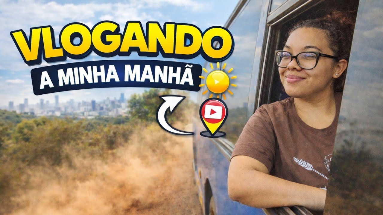 Acordei Cedo e Fui Para a Cidade | Vlog da Manhã 🌅🚍