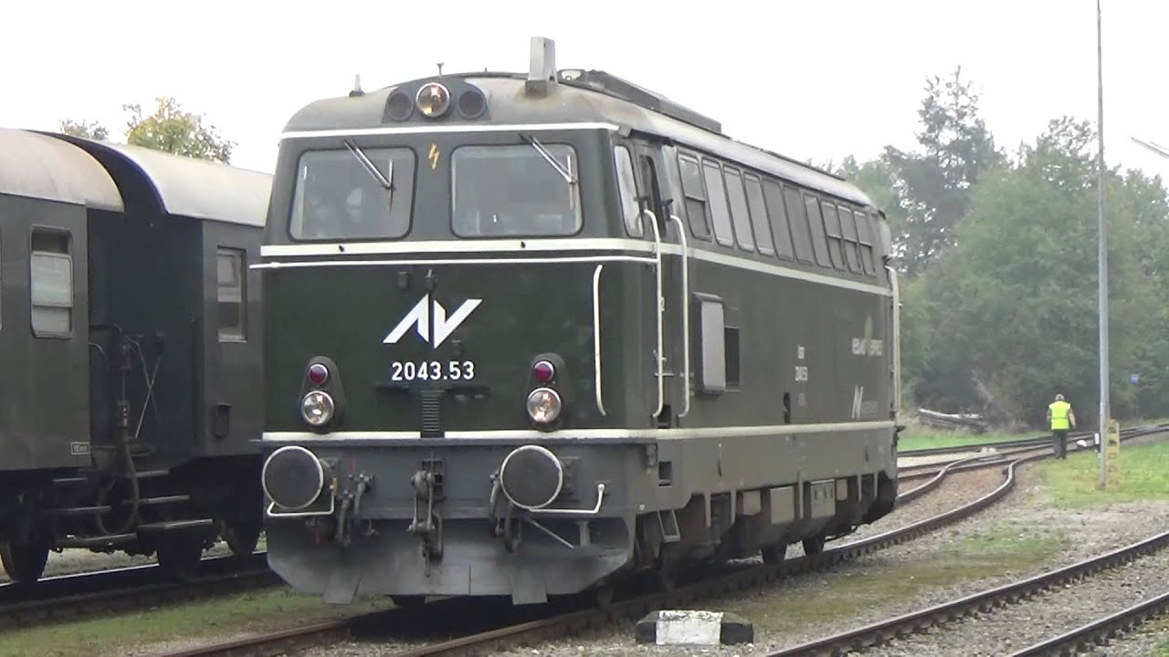 ÖBB 2043.53 Reblausexpress von Retz nach Drosendorf und retur 04.10.2015