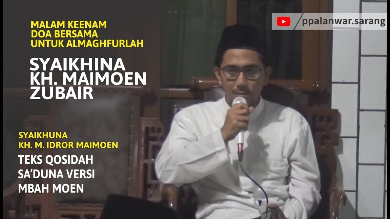 Syaikhuna KH. M. Idror Maimoen dibalik 