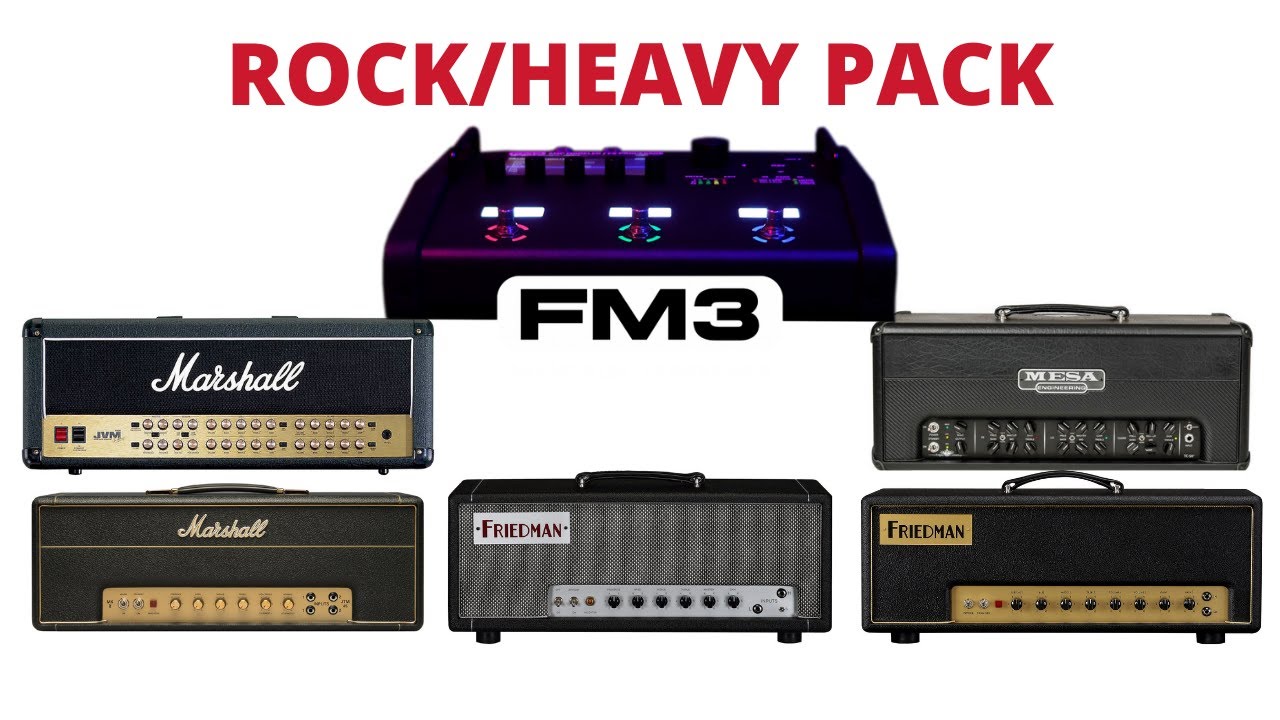 FRACTAL FM3 - ROCK/HEAVY PACK