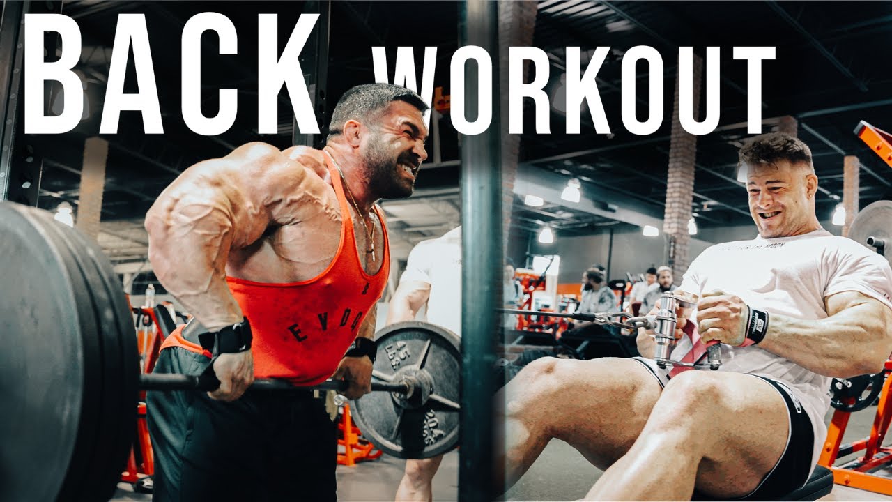 Derek Lunsford | Back Workout | Joan Pradells Moving To FL?