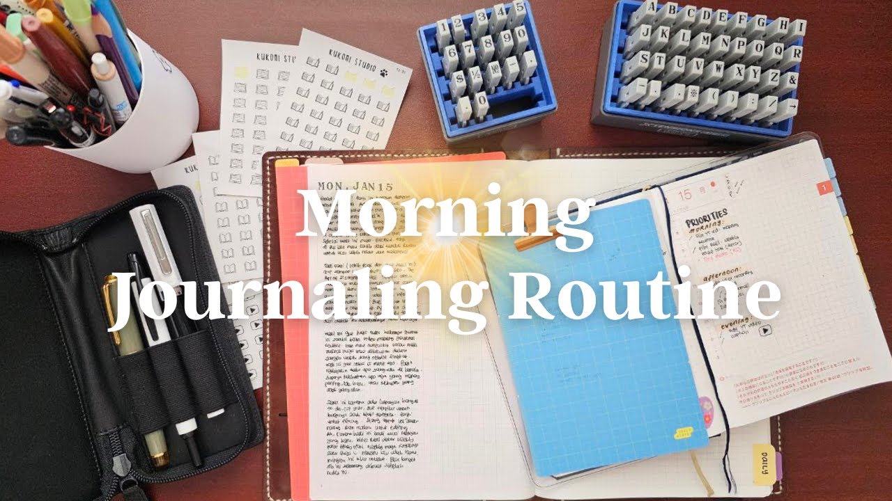 Rutinitas Journaling Pagi | Kapan Waktu yang Tepat untuk Journaling? | Morning Journaling Routine