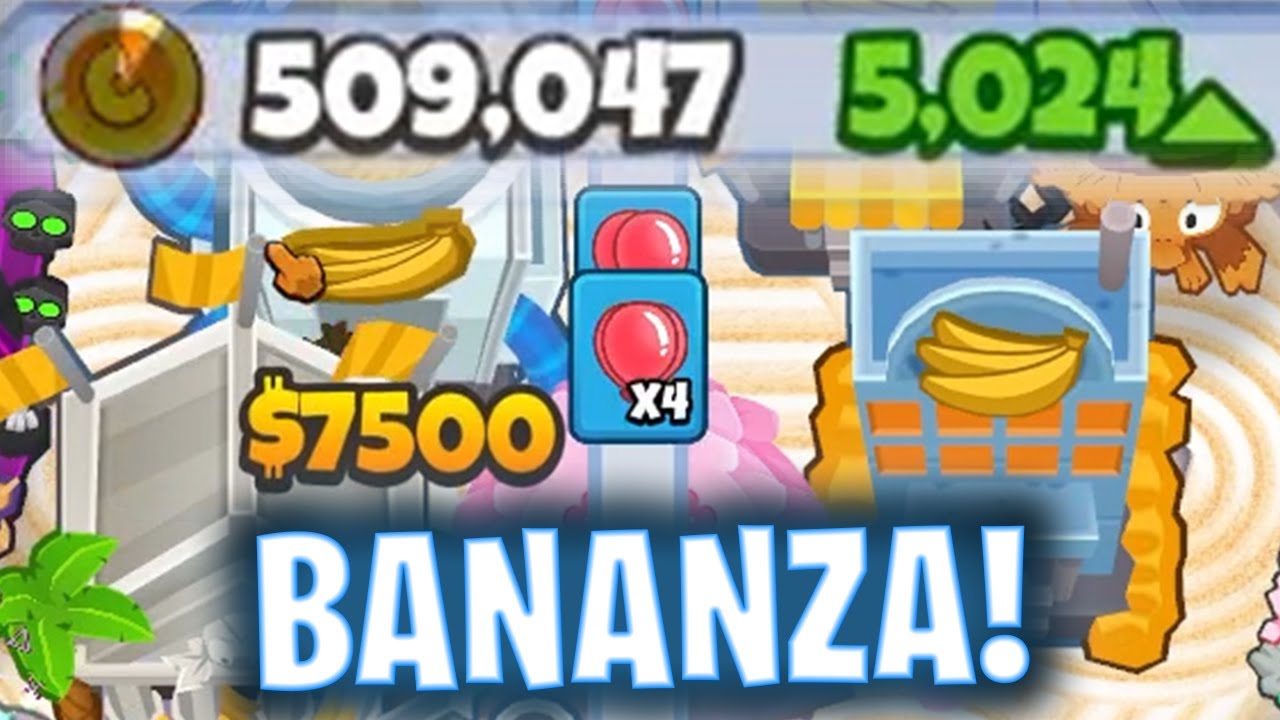 BANANZA! 😍 500 000$ w 21 RUNDZIE XD w BLOONS TD BATTLES 2 PL
