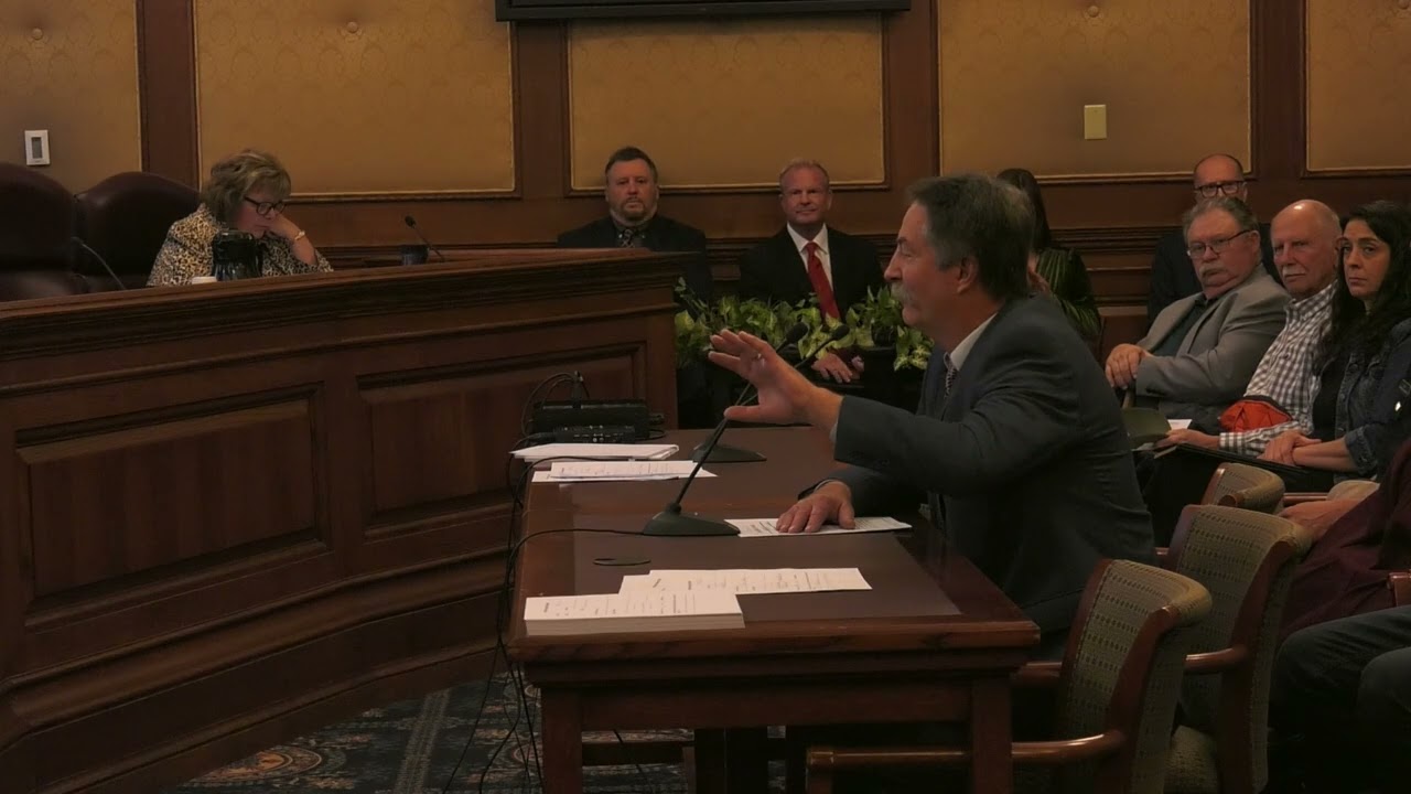 Missouri Sen. Mike Moon Presents SB 860 in Committee