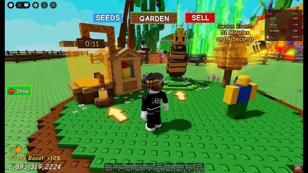 25.06/27 (update) grow a garden 3.2 m online!!!