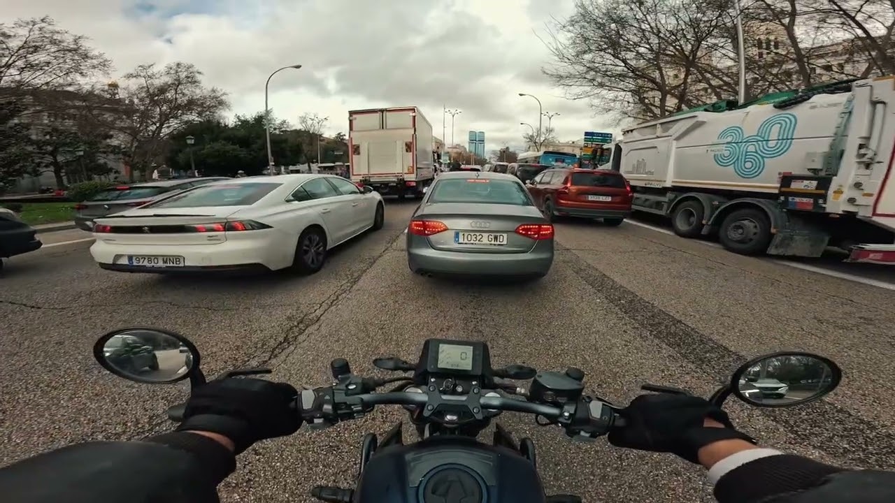 Zontes G1 POV | Ruta por Madrid 