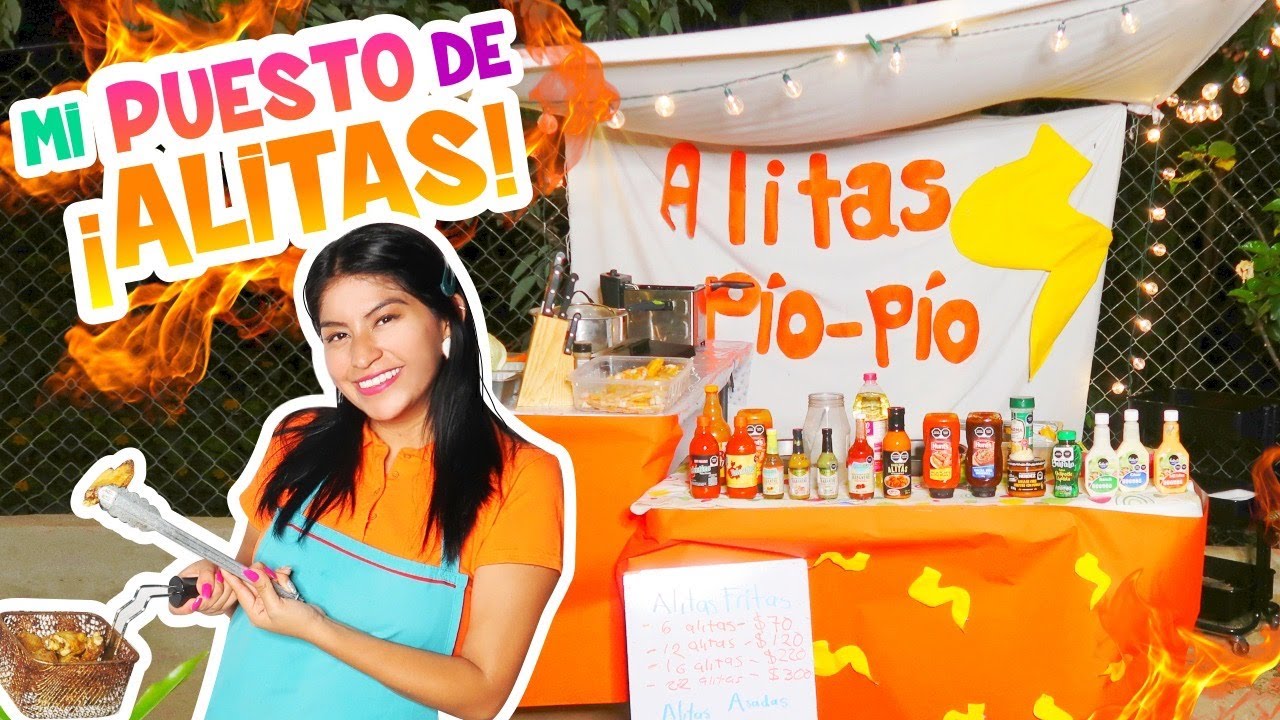 🍗 MI PUESTO DE ALITAS "Pío Pío"🐥 6 x $70 pesos 💰Mango Habanero 🔥 BBQ, Buffalo🌶| CONNY CHANGARROS