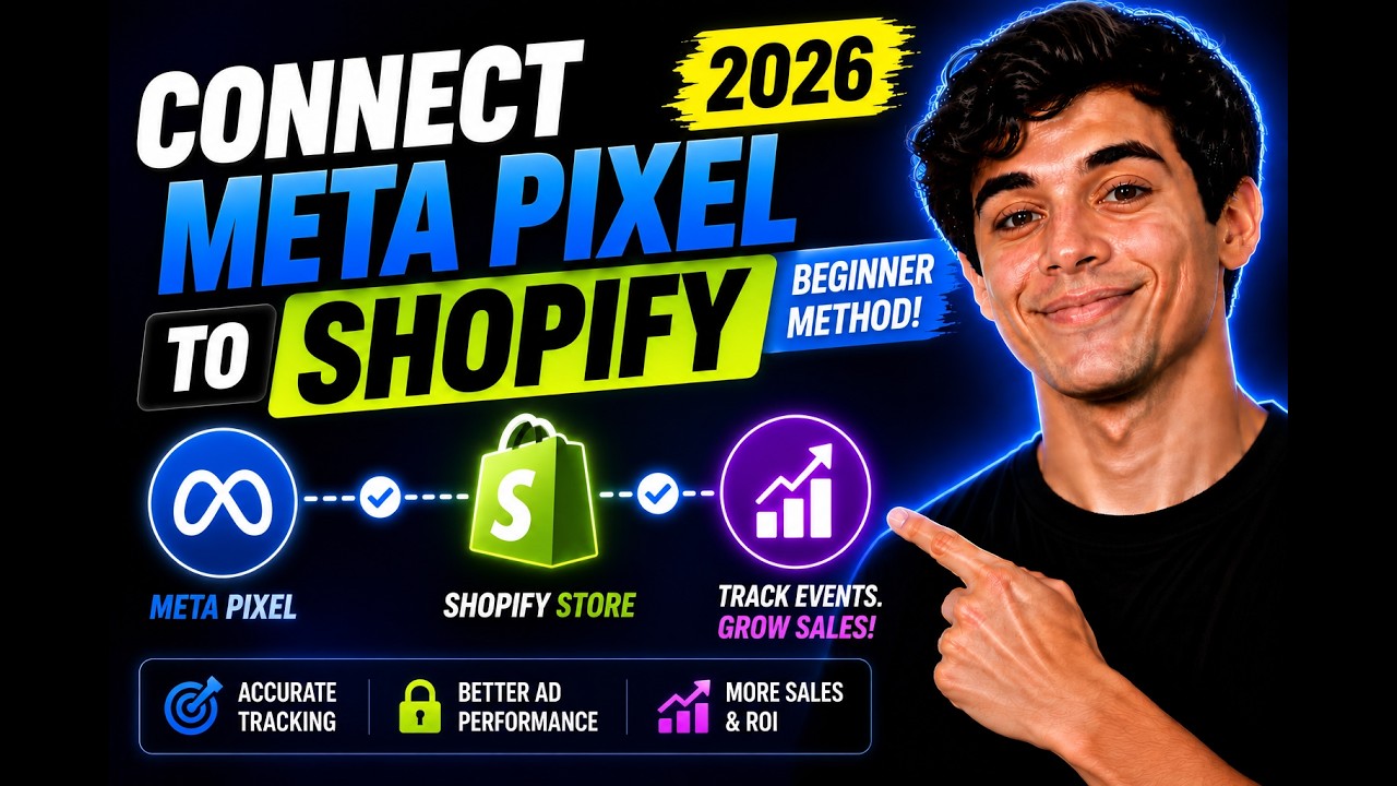 How to connect Facebook Pixel to Shopify (2025 Beginner Method)
