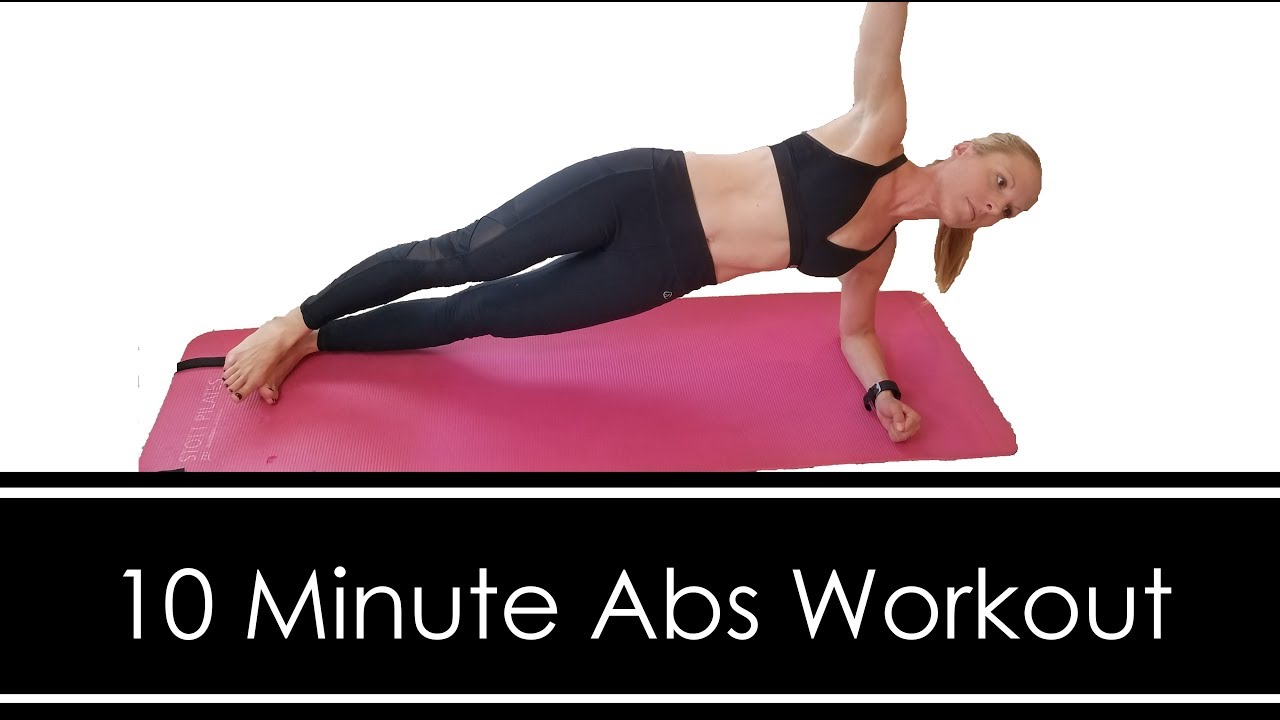 10 MINUTE: PILATES ABS CIRCUIT (At HOME  ABS & OBLIQUES BLAST)