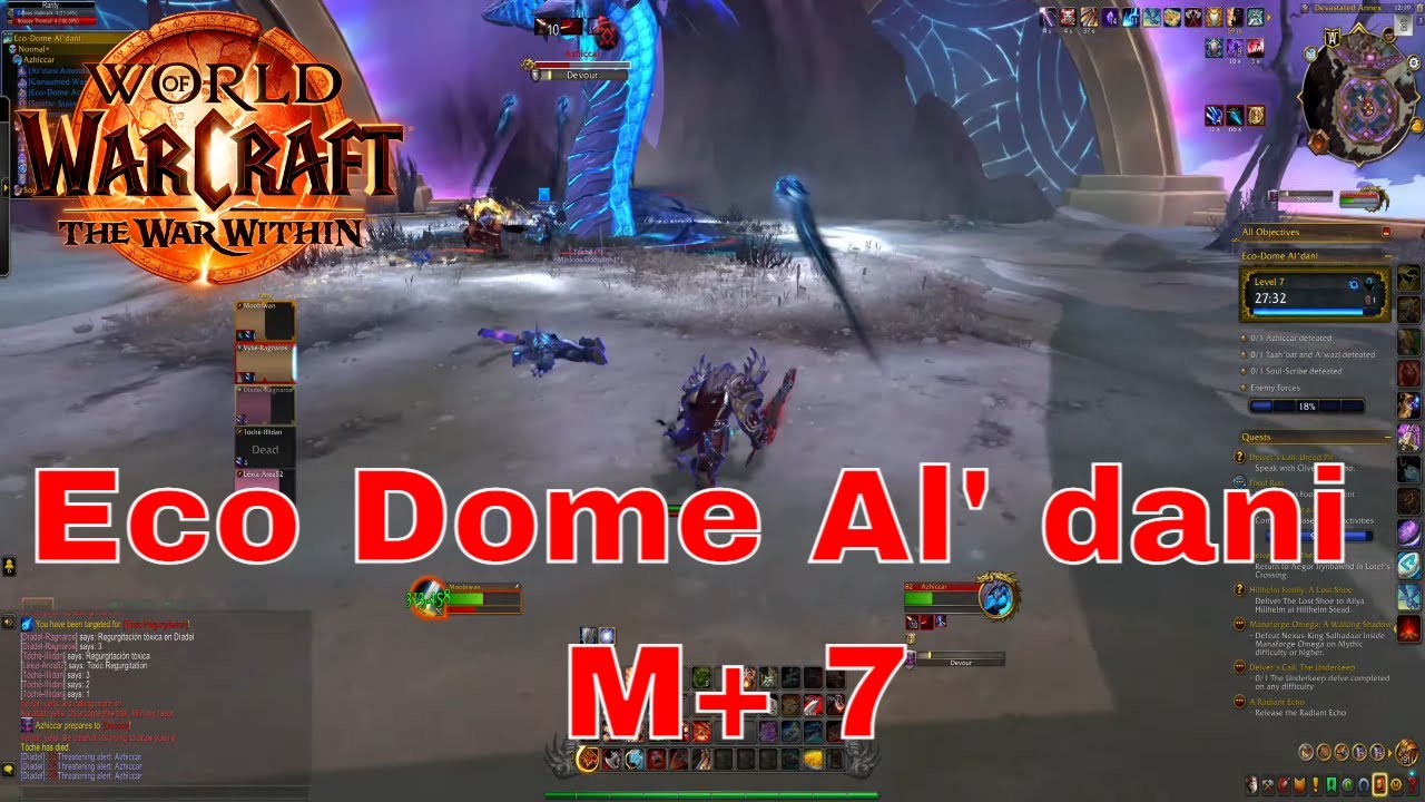 World of Warcraft: Eco-Dome Al' dani (M+ 7 Retail)