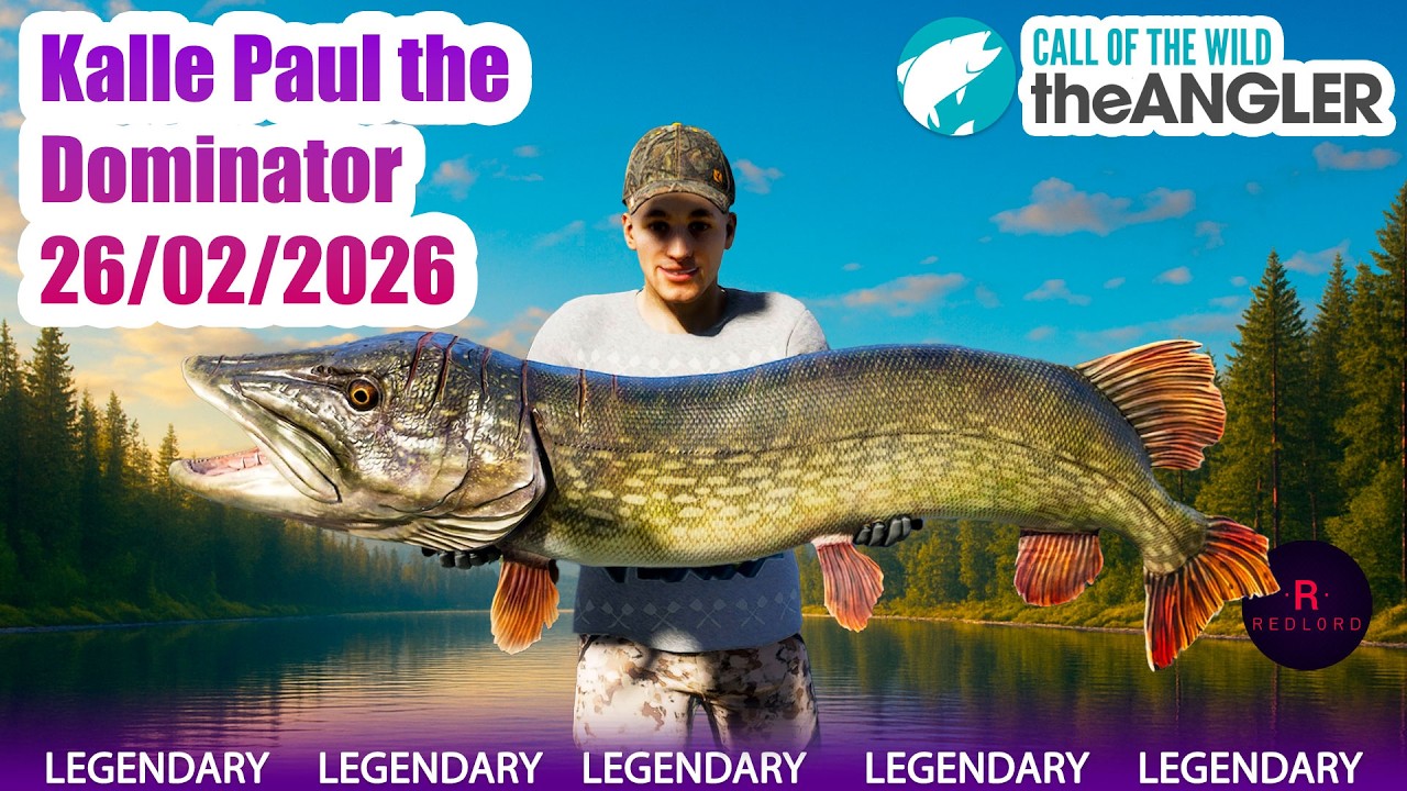 Legendary Fish This Week Kalle Paul the Dominator Norway (Feb 25 – Mar 4, 2026) Call of the Wild
