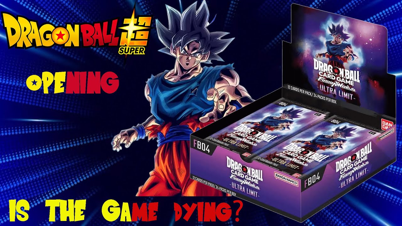 Opening *NEW* Dragon Ball Super Fusion World - Ultra Limit - Booster Box