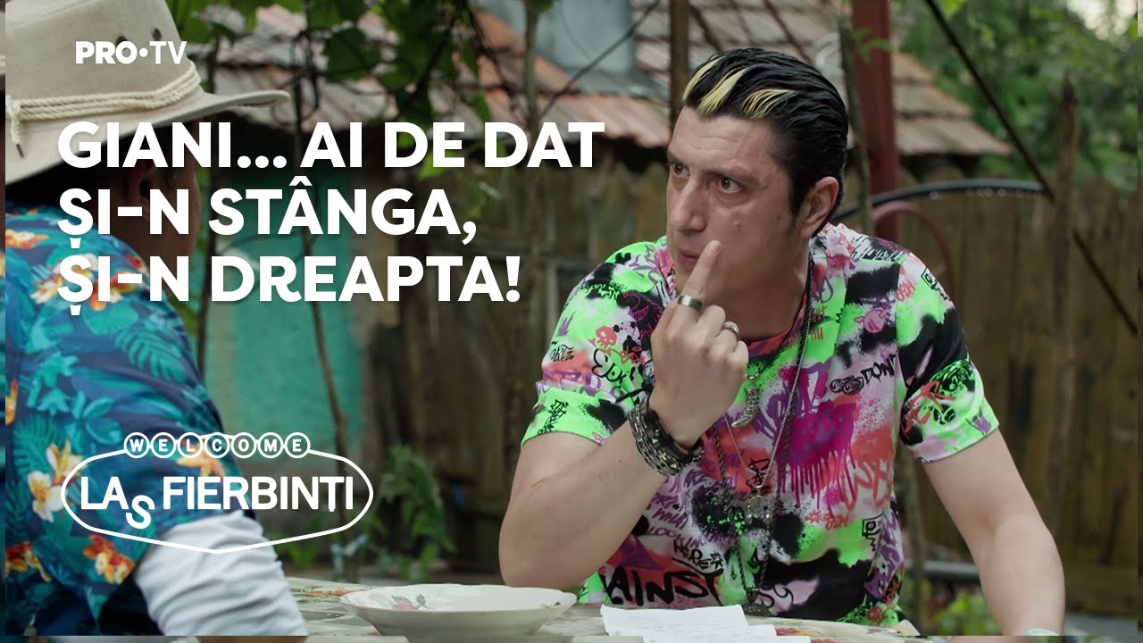 Las Fierbinți - Giani... ai de dat și-n stânga, și-n dreapta! Hai, scoate banii!
