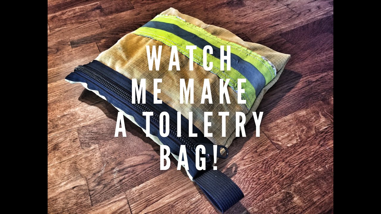 How to Make a Dopp Kit from Bunker Gear Video