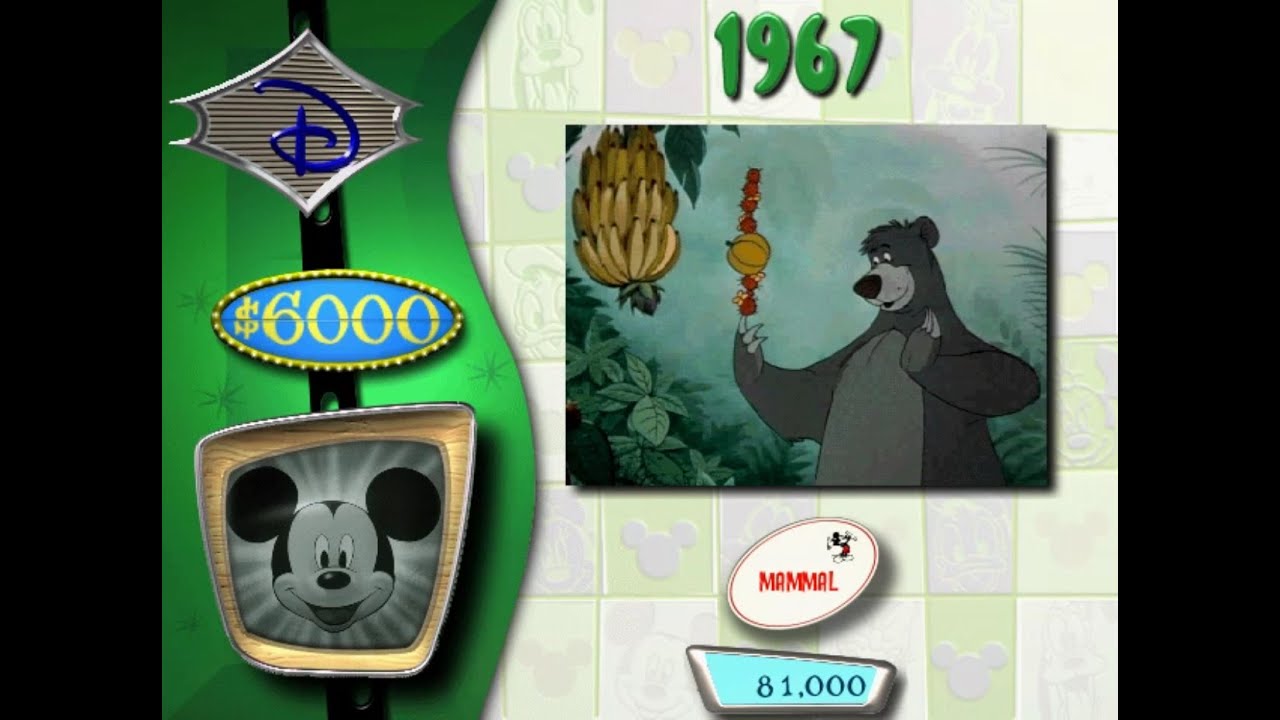 Disney The D Show, эпизод 23, анимация, «Амигос» и «Книга джунглей» без комментариев