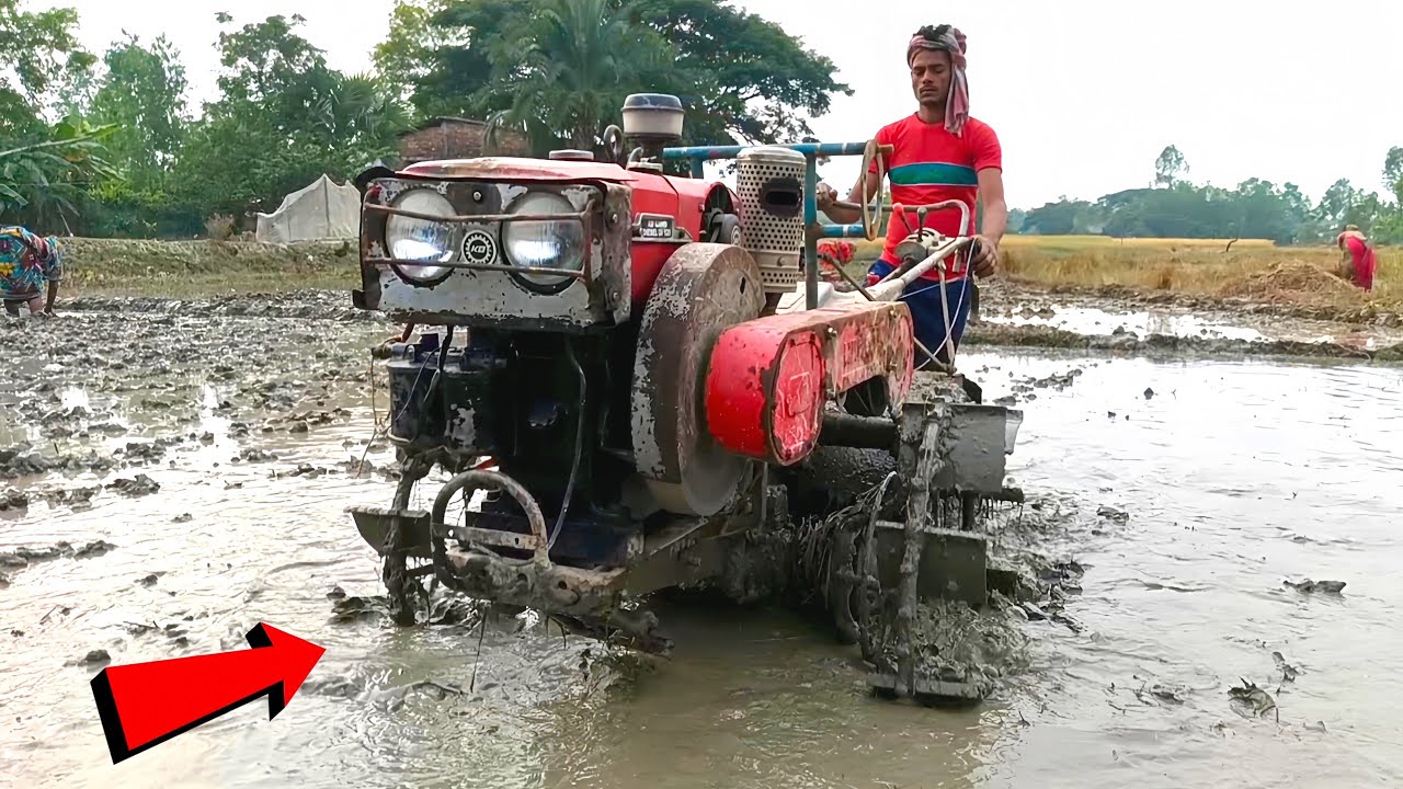 Working in the mud with my car || kamco kmb 200 @TravelWithLovelu @Aakash946 