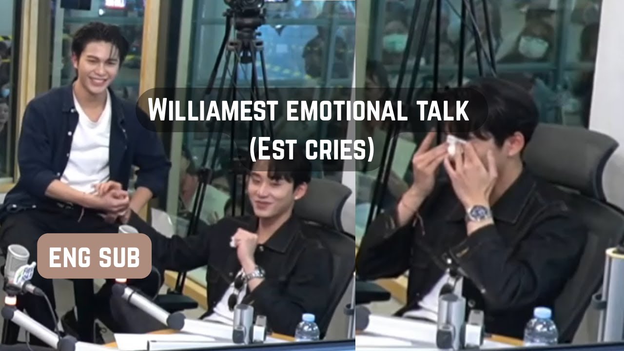[ENG SUB] William and Est crying, emotional talk, LOL concert interview, ThamePo series