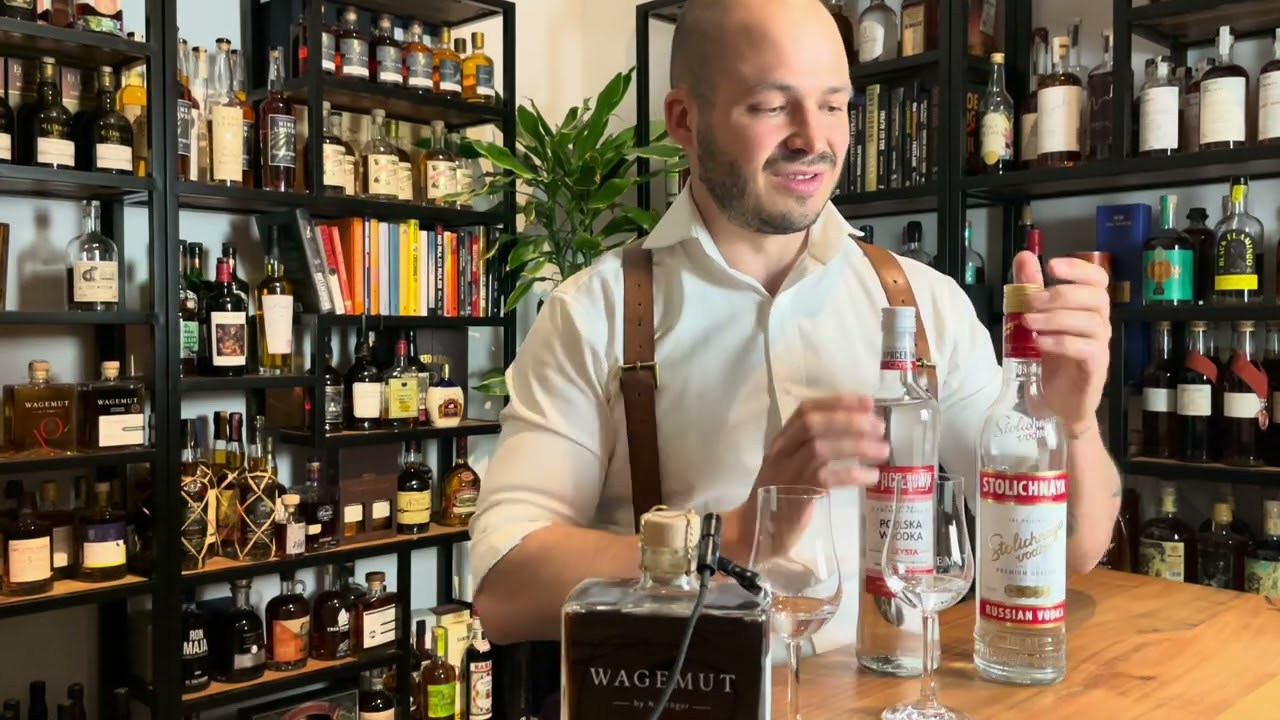 Stolichnaya Wodka vs billige Discounter Kopie von ALDI