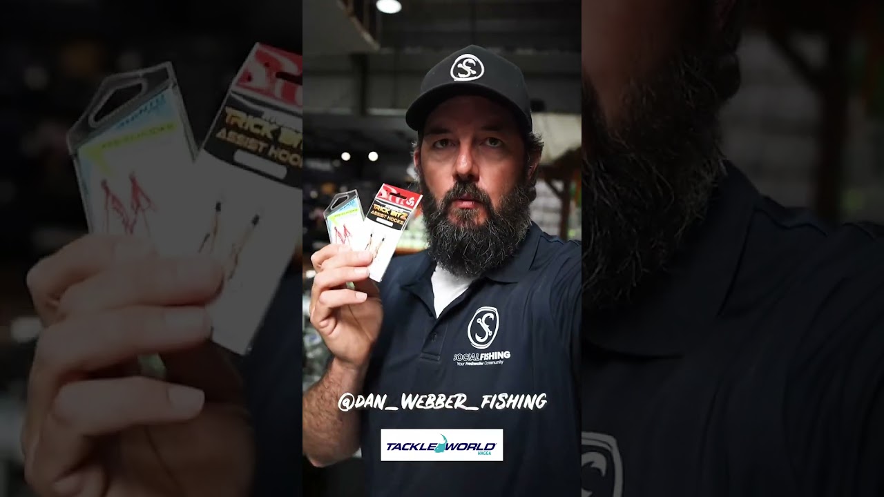 Dan Webber in Tackle World Wagga - Trout and YellowBelly Lure Selection.