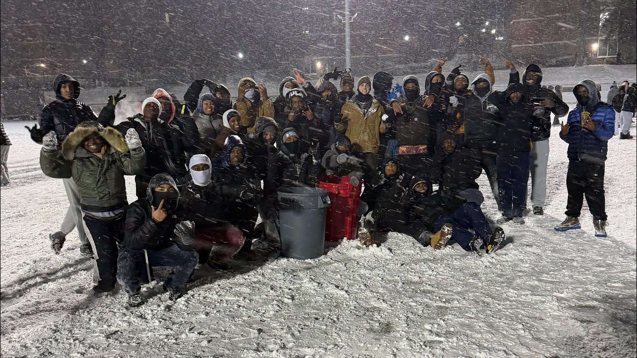 Snowed In College Vlog 12 : Campus Turns Into a !!!Winter Rumble !!! #nccu #collegelife #trending 