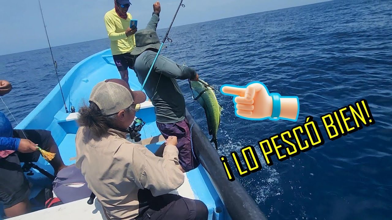 VIAJÓ DESDE COREA, para pescar en aguas GARITECAS