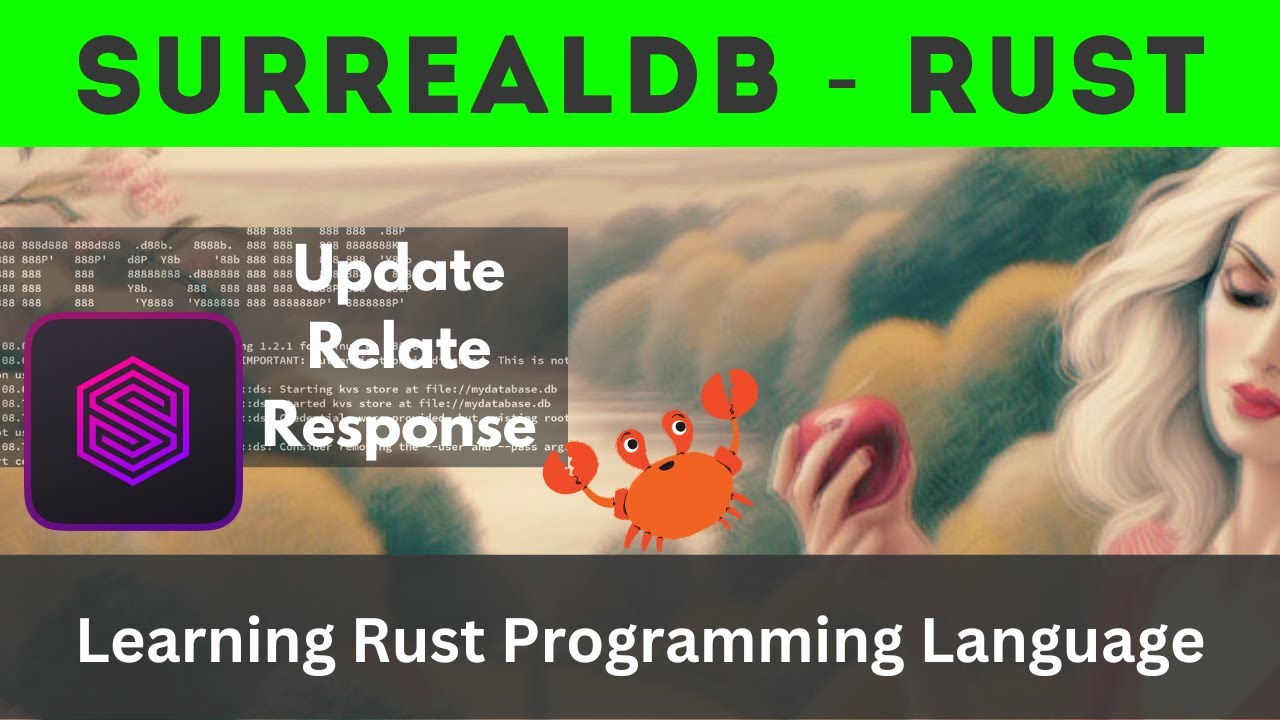 SurrealDB and Rust | UPDATE & RELATE | Rust Language