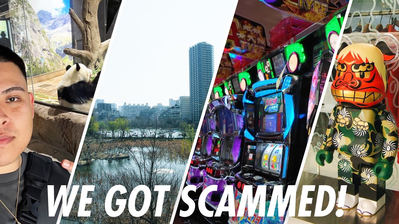 WE GOT SCAMMED! JAPAN VLOG 🇯🇵