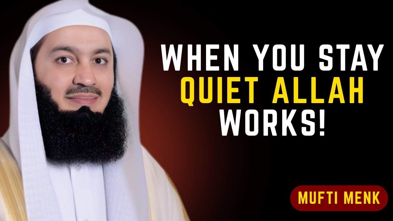 Stop Reacting — Watch How Allah Fixes Everything #muftimenk #islamicmotivation #islamicreminder