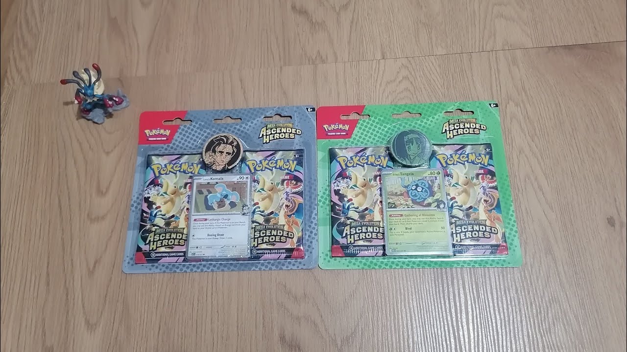 Abriendo Ascende Héroes Larry y Erika - pokemon tcg