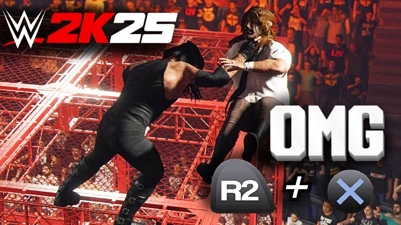 These WWE 2K25 Moments Blew My Mind! WWE 2k25 OMG Moments Compilation