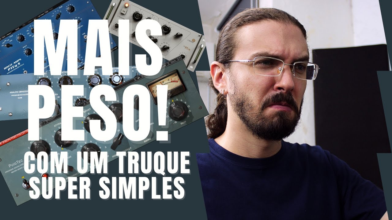 Truque do Pultec em Guitarras HIGH GAIN (com plugins GRATUITOS!)
