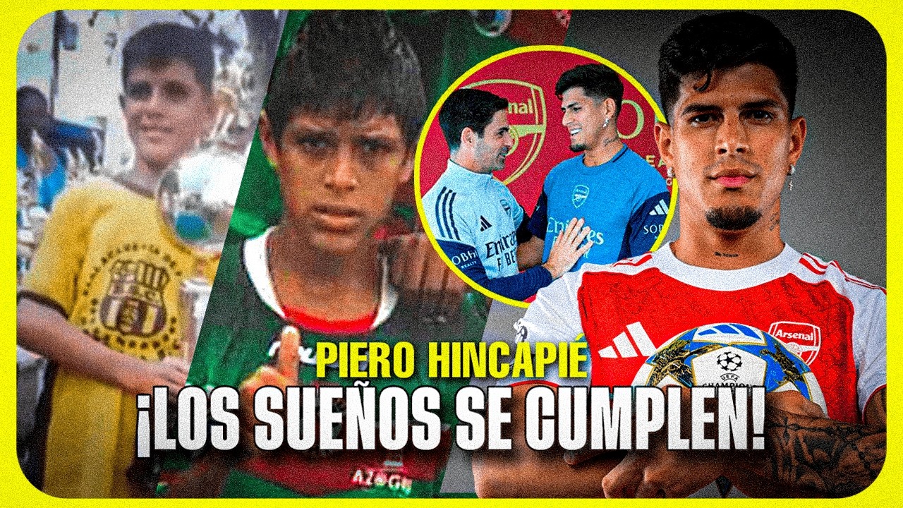 NADIE TE CONTÓ ESTO DE HINCAPIE 😱 LA HISTORIA REAL DETRÁS DEL DEFENSOR ECUATORIANO DEL ARSENAL 🔥⚽