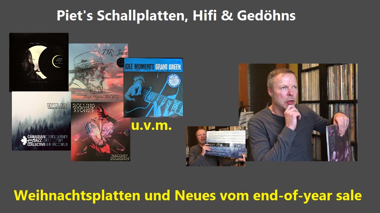 Platten vom Christkind und end-of-year-sale bei JPC 😀