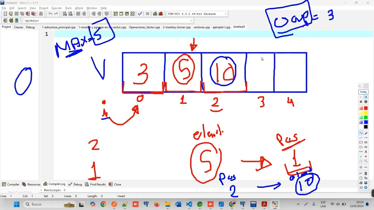 C++ vectores o arreglos  introduccion