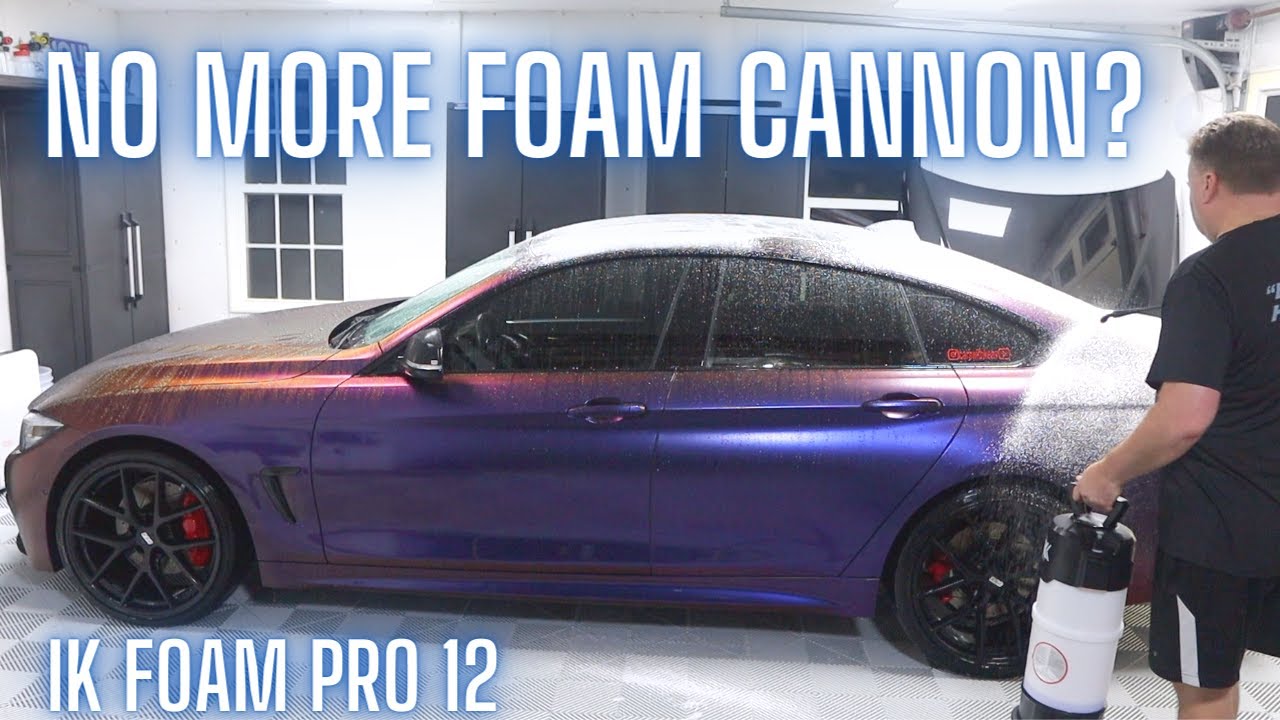 Может ли заменить пеногенератор? | IK Foam Pro 12 | Обзор | Советы по мойке автомобиля