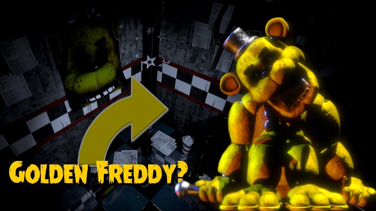 ICH SEHE ZUM ERSTEN MAL GOLDEN FREDDY?! [SECRET] | FNAF 1 #6