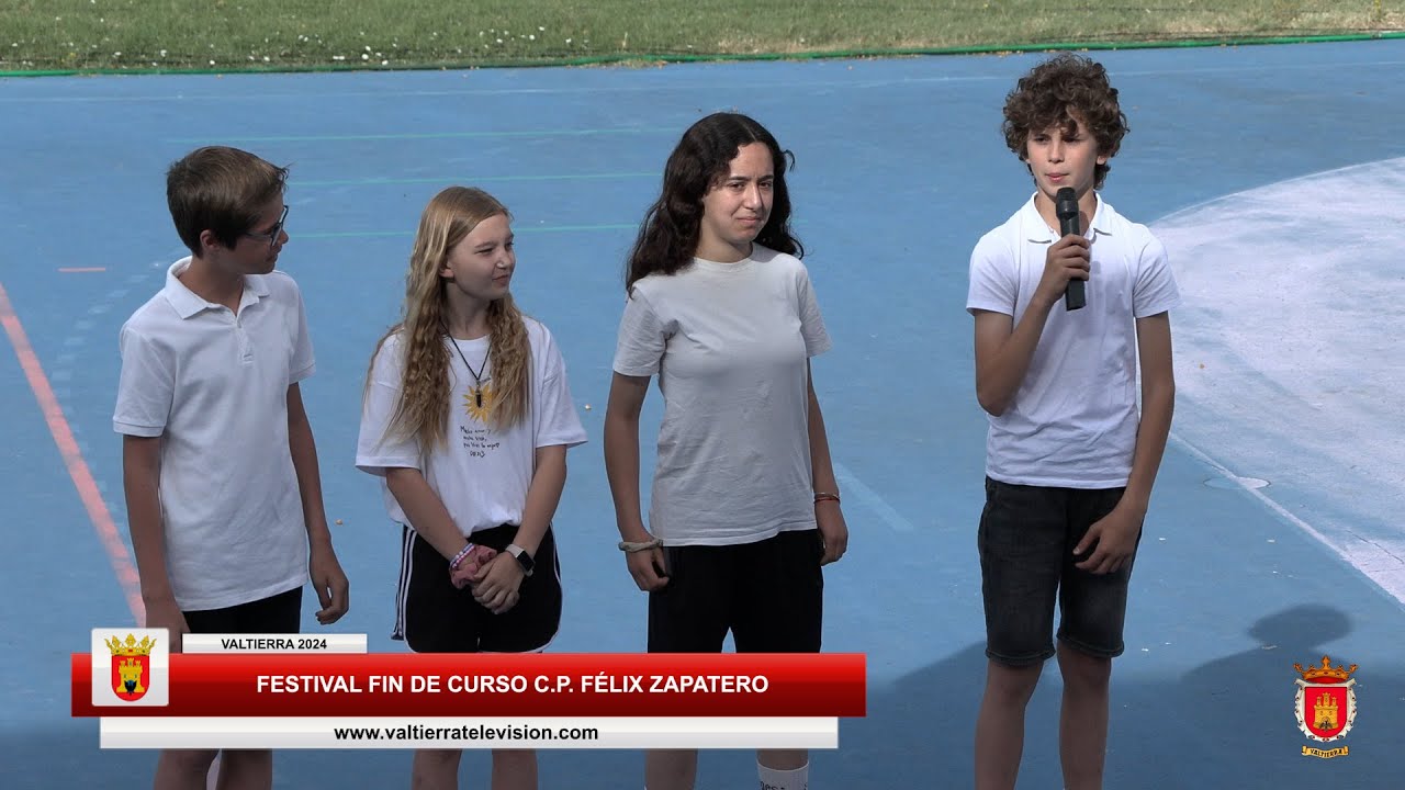 Festival fin de curso Colegio Félix Zapatero Valtierra 2024