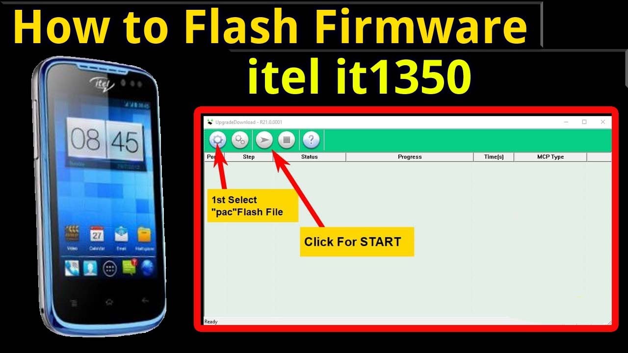 How To Flash itel it1350 With Free SPD Flash Tool Pac File Dead Boot Repair Lock Remove