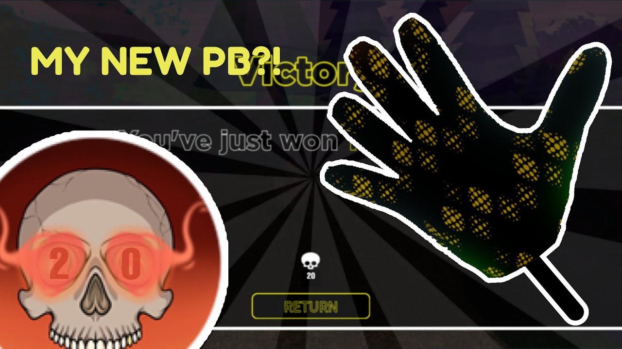 Getting my subscriber Detonator and beating my PB on kills in Slap Royale (Slap Battles Roblox)